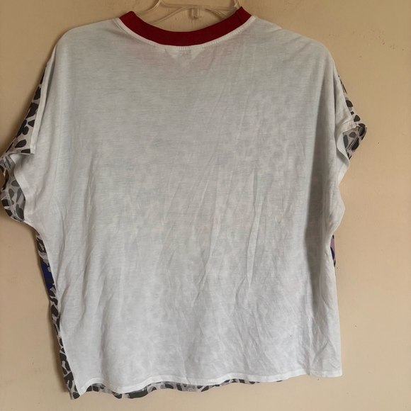 Ted Baker Byella Wilderness Woven-
Front Tee Size 6 Small - Picture 8 of 13